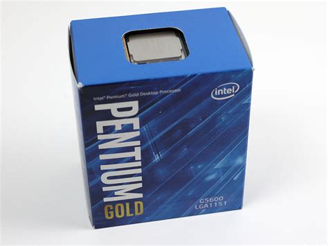 Intel Pentium Gold G5600 Review .